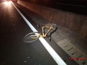 Ciclista morre atropelado ao tentar atravessar a BR-277