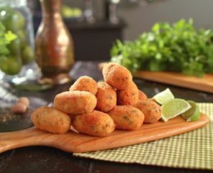 Croquete de pernil para aproveitar as sobras das festas