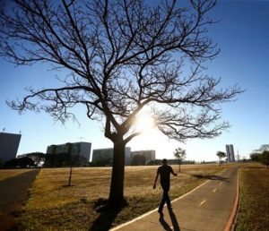 Fevereiro teve chuva abaixo da média e temperaturas que foram de 5,6ºC até 40,6ºC no Paraná