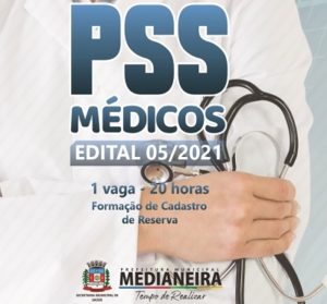 Prefeitura abre PSS para Médico Clínico Geral em Medianeira