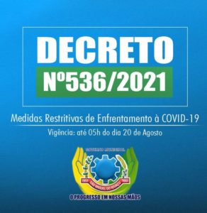 Decreto flexibiliza medidas preventivas de enfrentamento à pandemia da Covid-19 em São Miguel do Iguaçu