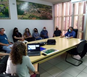 Reunião com Sanepar e Itaipu apresenta projeto para Implantação do Sistema Sustentável de Esgotamento Sanitário de Ramilândia