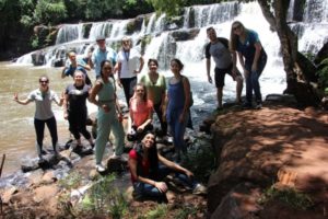 Matelândia recebe grupo de profissionais ligados ao Turismo.