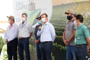 Prefeito em exercício de Missal, Eugênio Schwendler (Chenho) participou do dia de Campo Lar