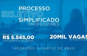 PSS 2023: inscrições para contratação de professores começaram