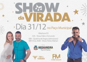 Medianeira terá Show da Virada 2023