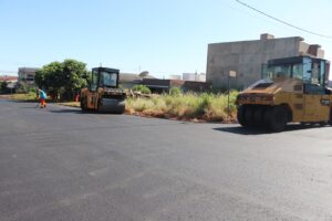 Obras de pavimentação asfáltica em medianeira começam assim que o tempo firmar