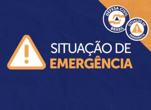 Defesa Civil Nacional reconhece a situação de emergência em seis cidades mineiras