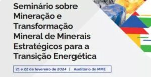 MME promove seminário sobre minerais estratégicos