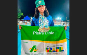 Atleta patrocinada pelo Banco da Amazônia conquista 13 ouros na Copa Amazônia Internacional