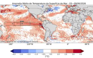 El Niño 2026: fenômeno deve persistir no segundo semestre e pode alterar o regime de chuvas em diferentes regiões do Brasil